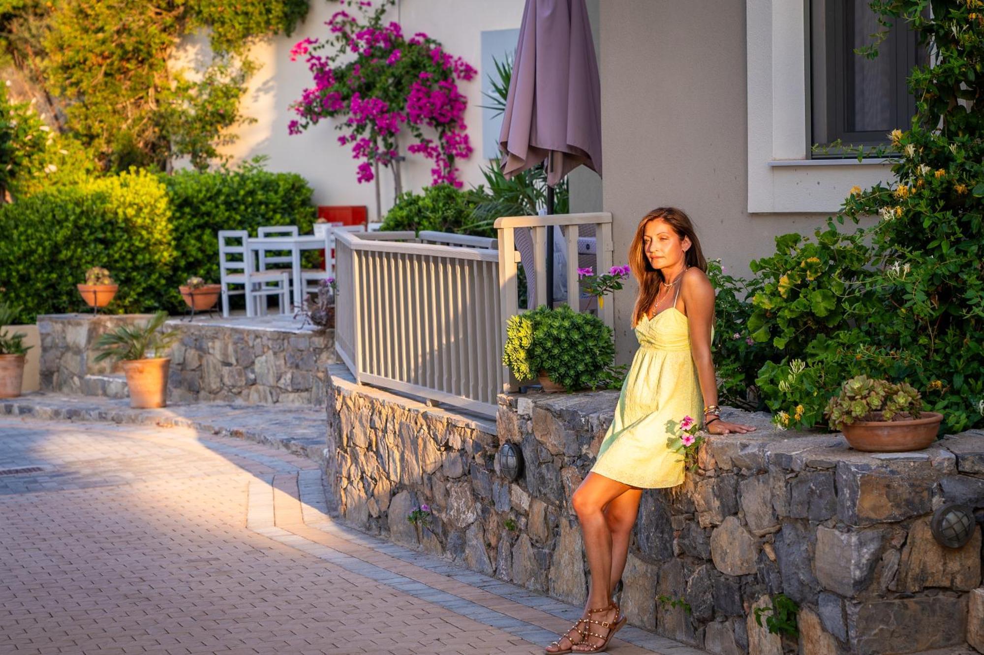 Blue View Villas Stalida Bagian luar foto