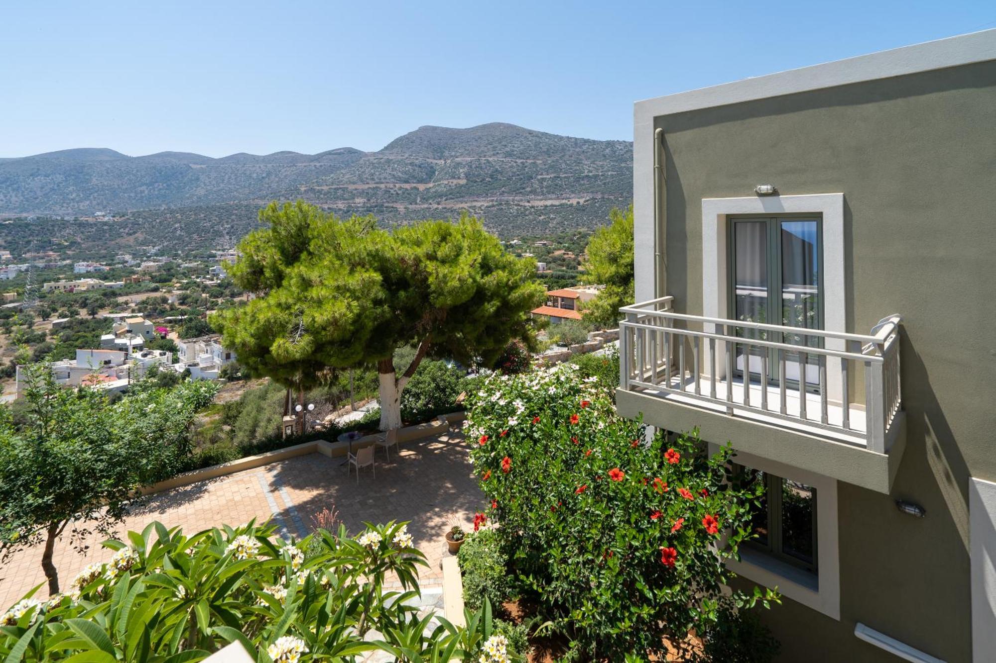 Blue View Villas Stalida Bagian luar foto