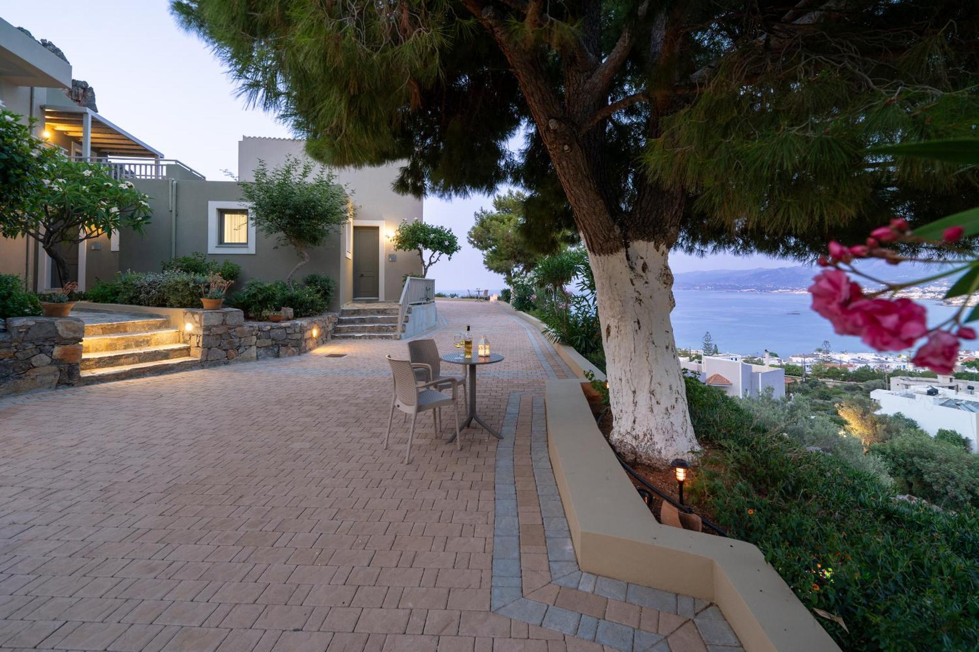Blue View Villas Stalida Bagian luar foto