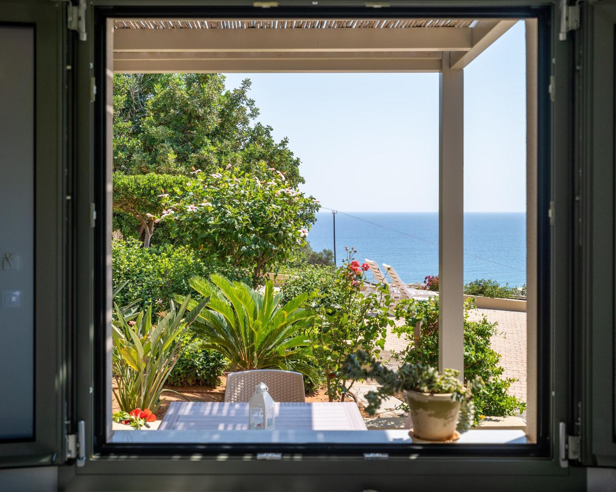 Blue View Villas Stalida Bagian luar foto