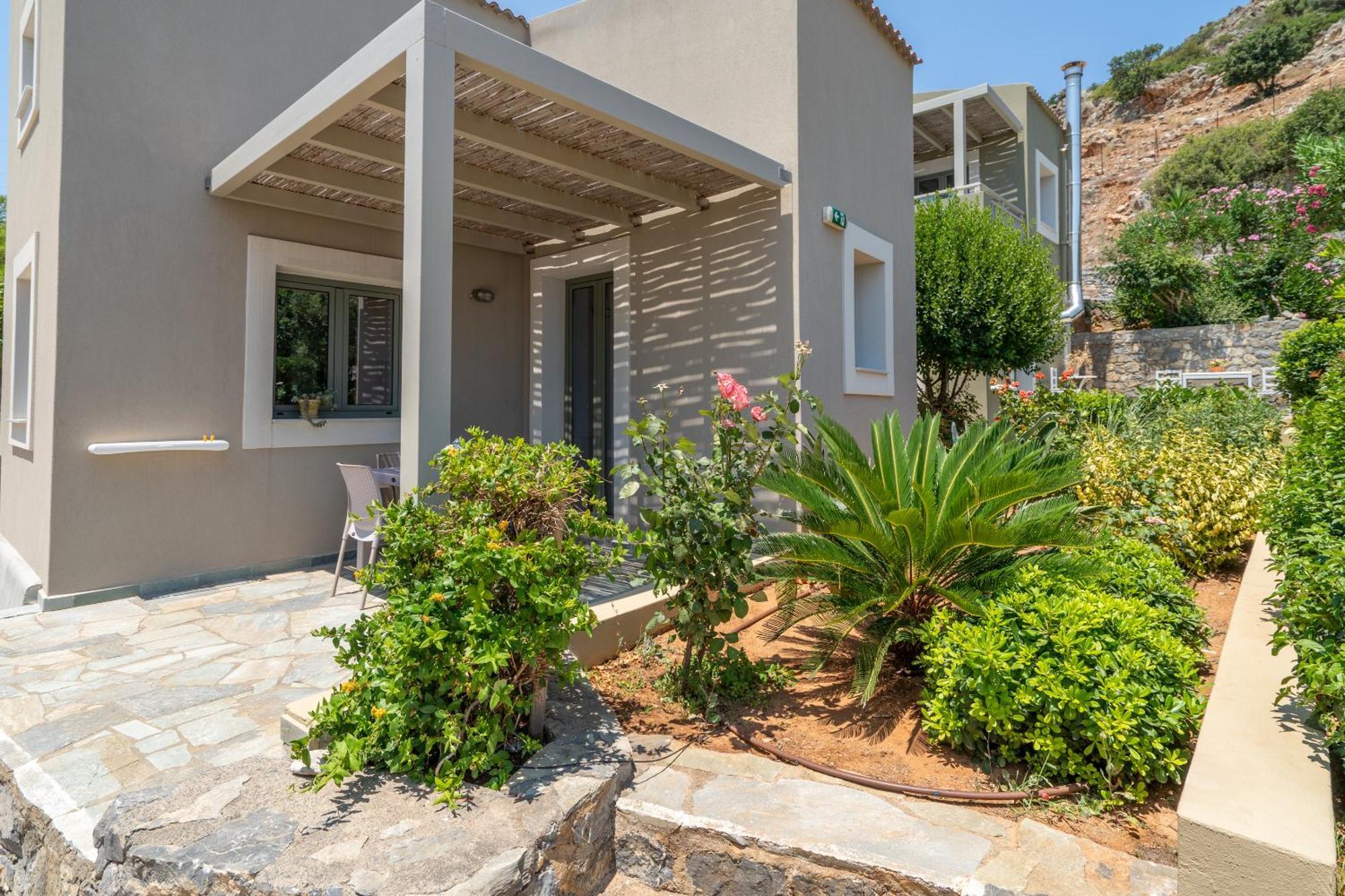 Blue View Villas Stalida Bagian luar foto