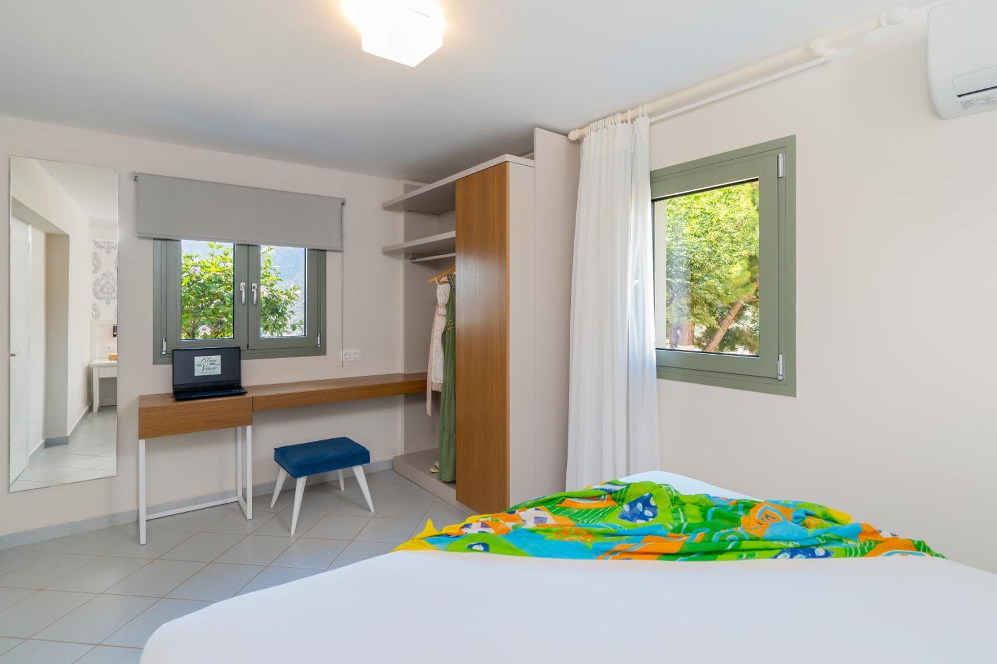 Blue View Villas Stalida Bagian luar foto